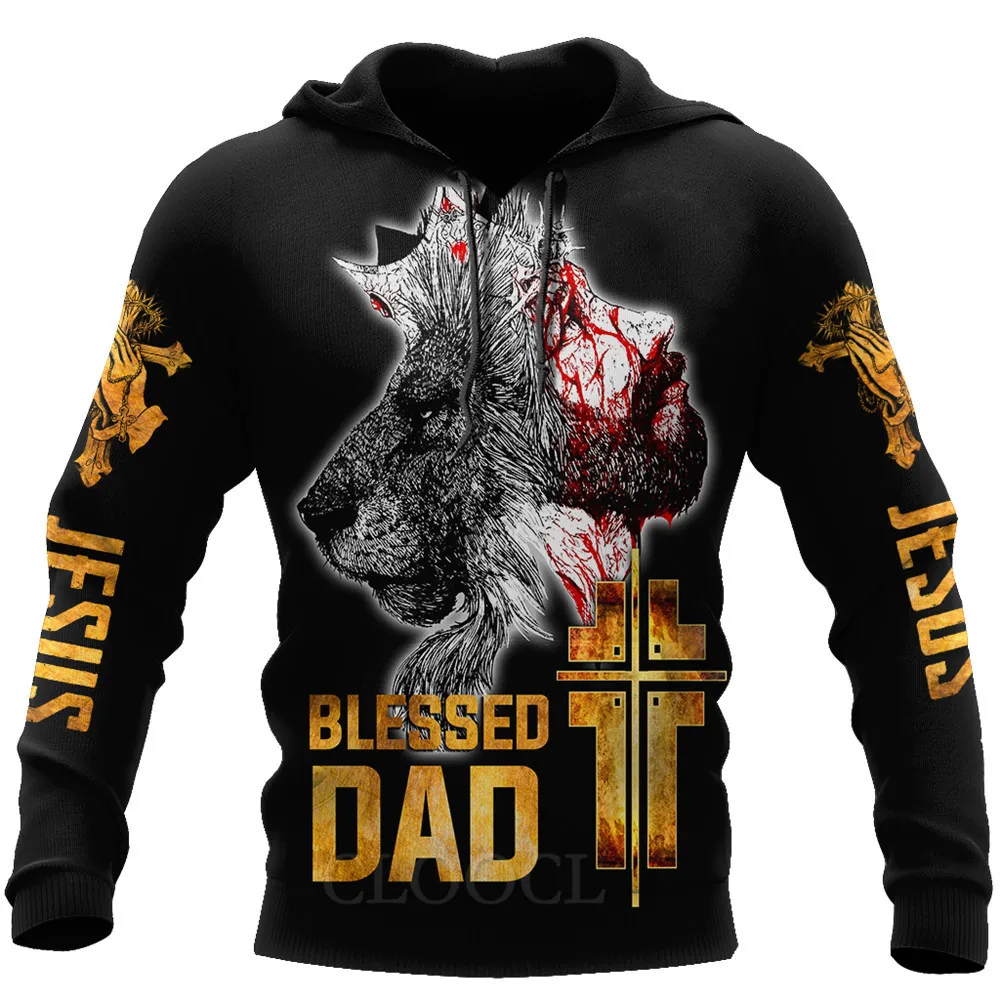 CLOOCL Christian Jesus Hoodies Men Pullovers Tops 3D All Print Fashion Pocket Streetwear Lion With My God Harajuku Men Clothing
CLOOCL Christian Jesus Hoodies Men Pullovers Tops 3D All Print Fashion Pocket Streetwear Lion With My God Harajuku Men Clothing