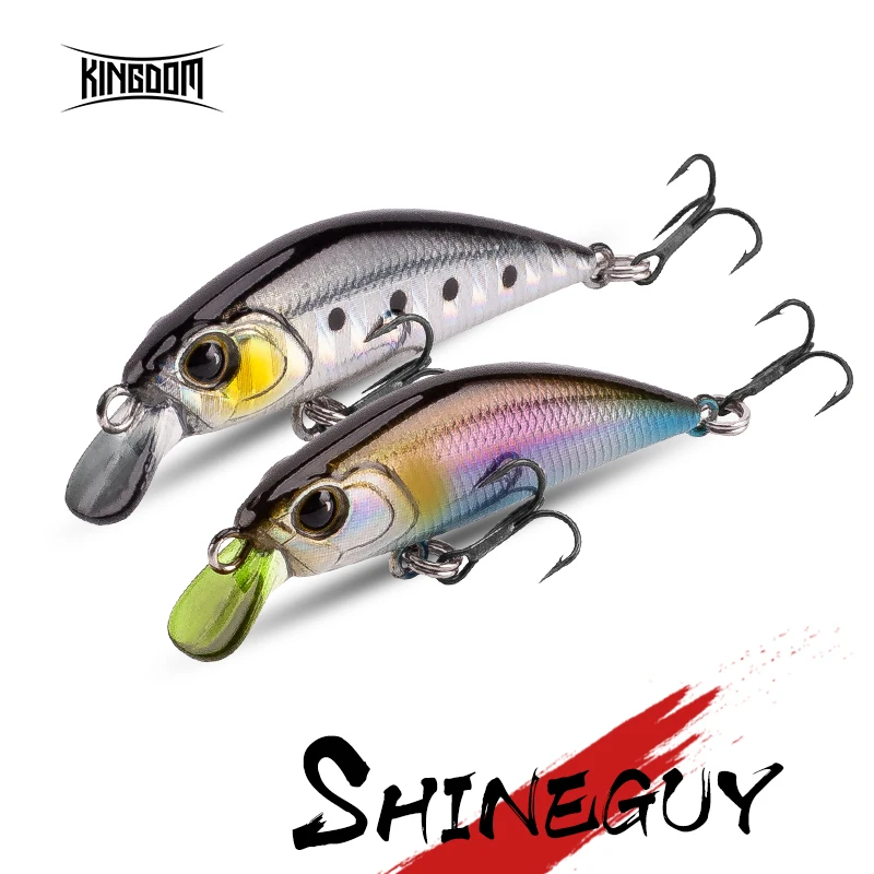Kingdom ShineGuy Vibrate Sinking Minnow Fishing Lures 3.6g/45mm 7g/60mm 9 Color Limited Set Far Casting Lure Bait For Bass Trout
Kingdom ShineGuy Vibrate Sinking Minnow Fishing Lures 3.6g/45mm 7g/60mm 9 Color Limited Set Far Casting Lure Bait For Bass Trout
