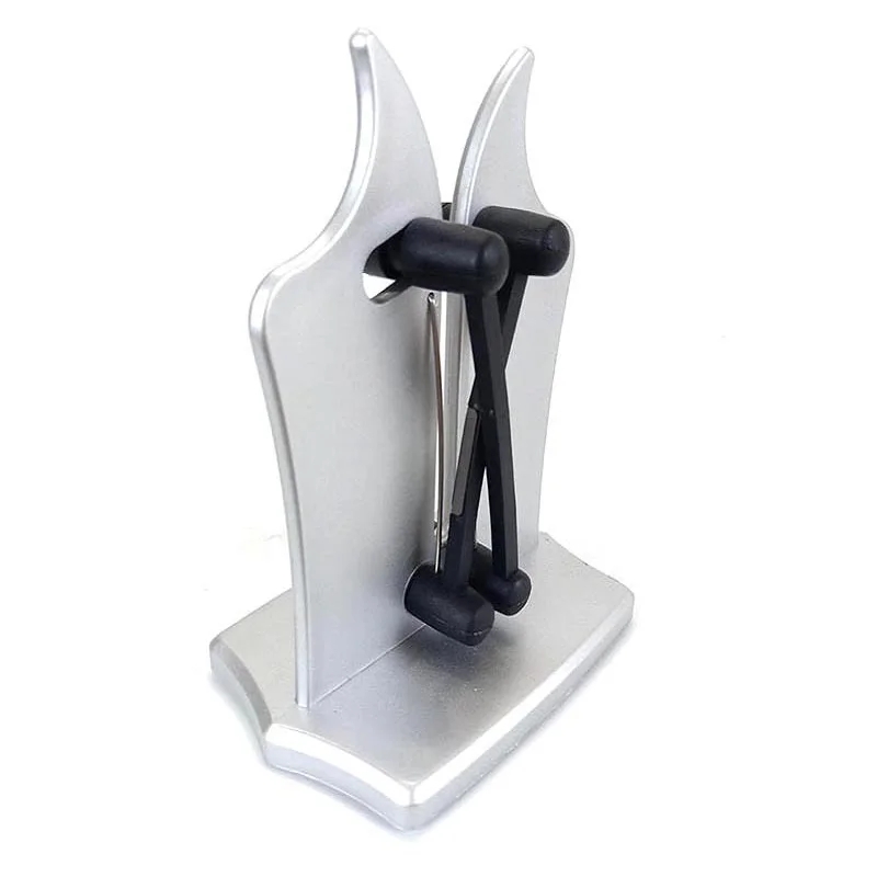 Knife Sharpener V-Sharp Professional Household Hand-held Stone Silver Durable Multi-function Kitchen Tools
Knife Sharpener V-Sharp Professional Household Hand-held Stone Silver Durable Multi-function Kitchen Tools