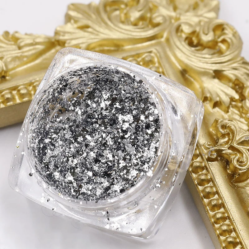 New Japanese manicure gold foil, gold and silver foil fragment crystal phototherapy nail DIY decorative tin foil paper
New Japanese manicure gold foil, gold and silver foil fragment crystal phototherapy nail DIY decorative tin foil paper