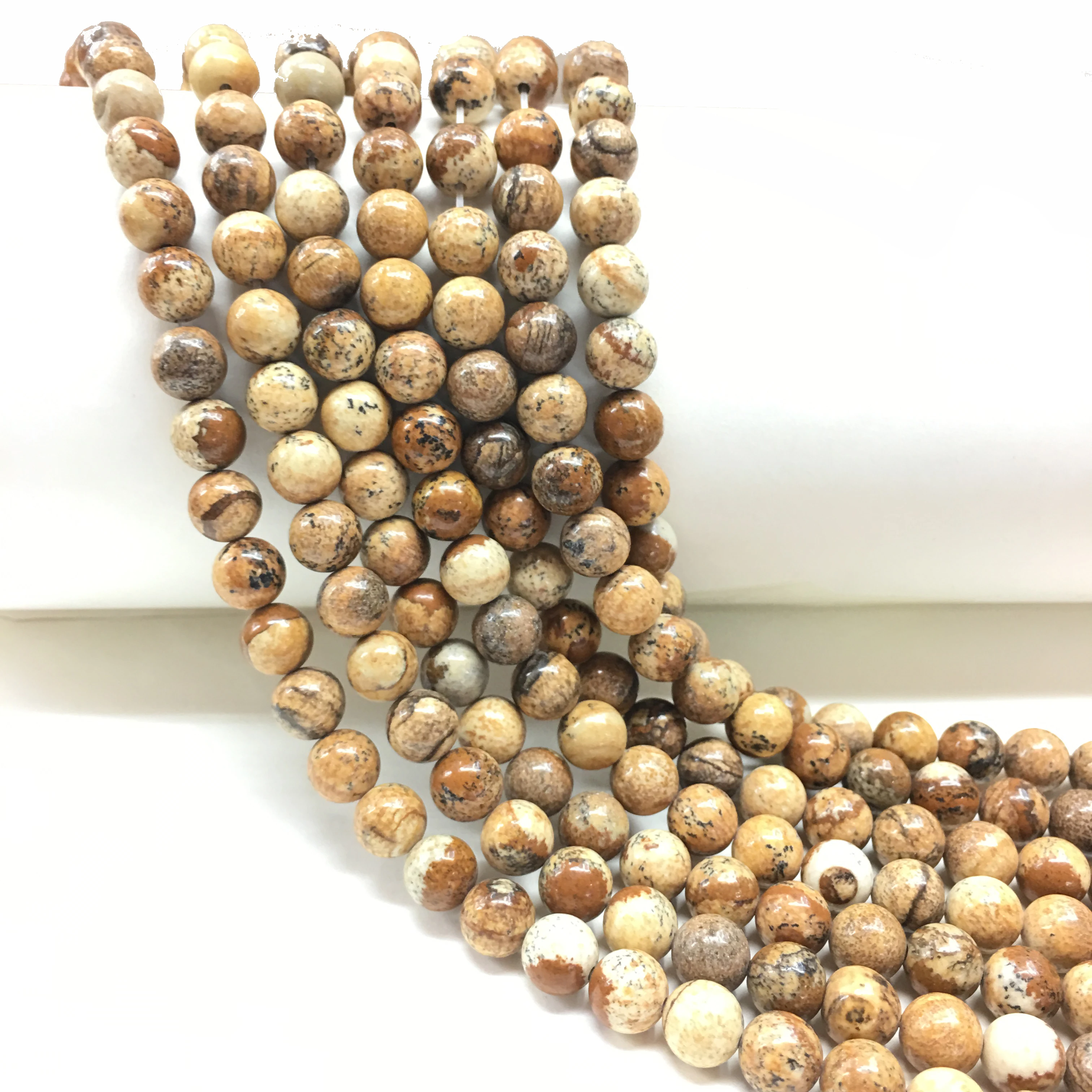 Natural Picture Stone Round Loose Bead Healing Energy Use DIY Jewelry Making Bracelet Necklace Handcraft Design 4mm 6mm 8mm 10mm
Natural Picture Stone Round Loose Bead Healing Energy Use DIY Jewelry Making Bracelet Necklace Handcraft Design 4mm 6mm 8mm 10mm