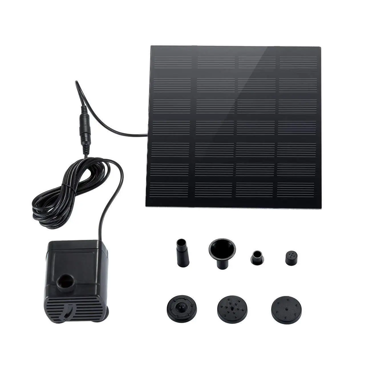 Solar Fountain with Panel Water Pump Solar Panel Kit Outdoor Fountain for Outdoor Small Pond, Patio Garden and Fish Tank
Solar Fountain with Panel Water Pump Solar Panel Kit Outdoor Fountain for Outdoor Small Pond, Patio Garden and Fish Tank
