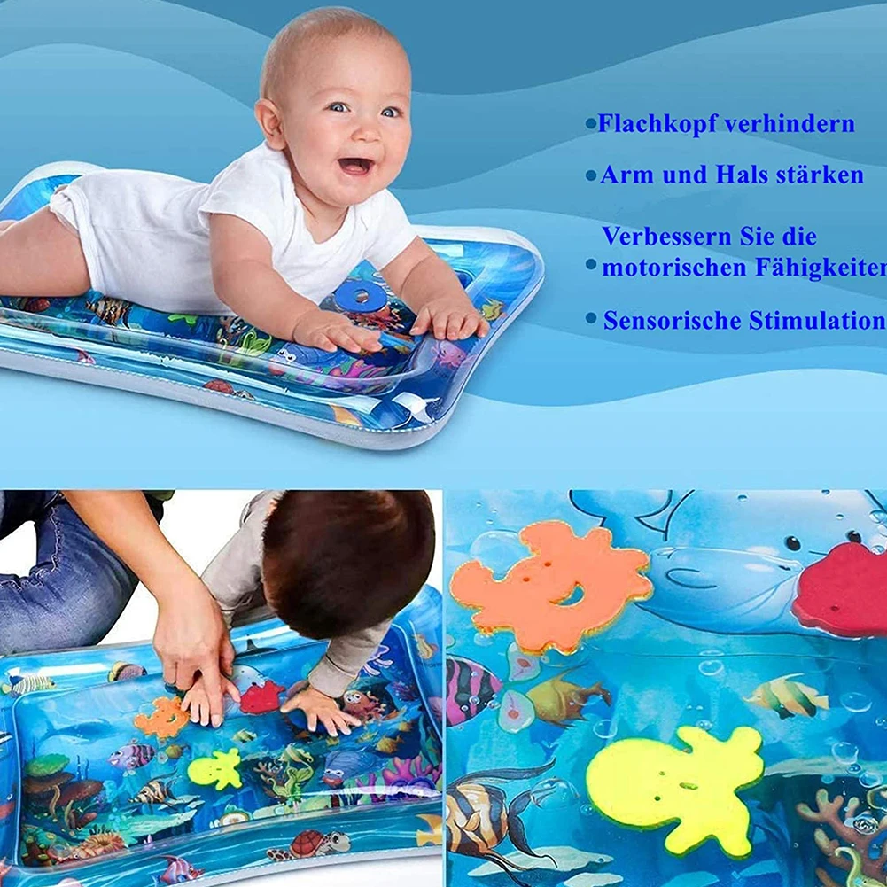Inflatable Water Cushion Baby Blow Air Music Ice Pad Baby Gyms Playmats Sea Animal Pattern Baby Furniture Educational Learn Toy
Inflatable Water Cushion Baby Blow Air Music Ice Pad Baby Gyms Playmats Sea Animal Pattern Baby Furniture Educational Learn Toy