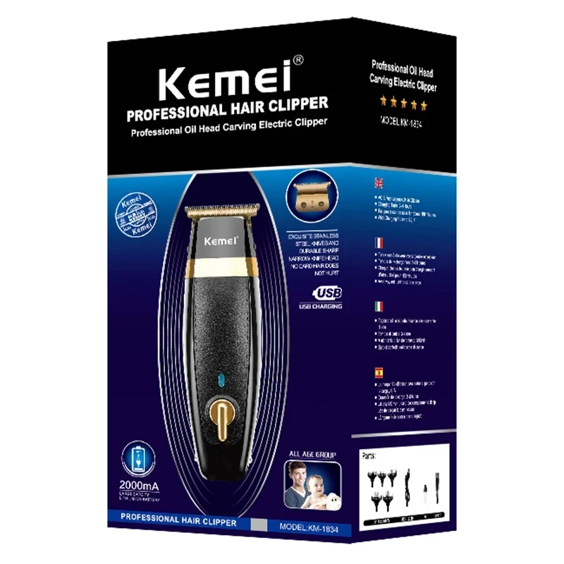 Original Pro T Outliner Professional Hair Trimmer For Men Hair Clipper Electric Beard Trimmer Rechargeable Hair Cutting Machine
Original Pro T Outliner Professional Hair Trimmer For Men Hair Clipper Electric Beard Trimmer Rechargeable Hair Cutting Machine