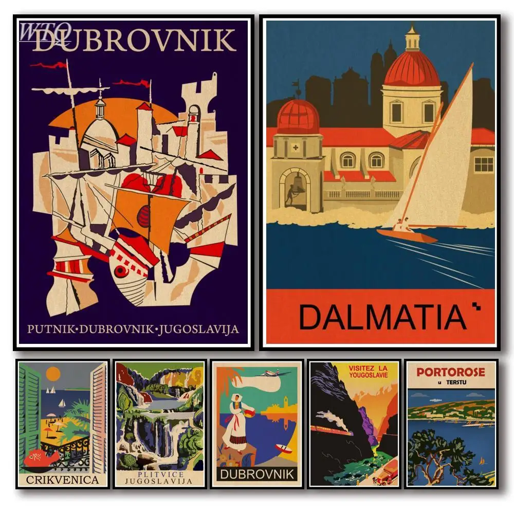 Retro Poster Yugoslavia Scenery Anime Posters Canvas Painting Wall Decor Wall Art Picture for Living Room Decor Home Decor
Retro Poster Yugoslavia Scenery Anime Posters Canvas Painting Wall Decor Wall Art Picture for Living Room Decor Home Decor
