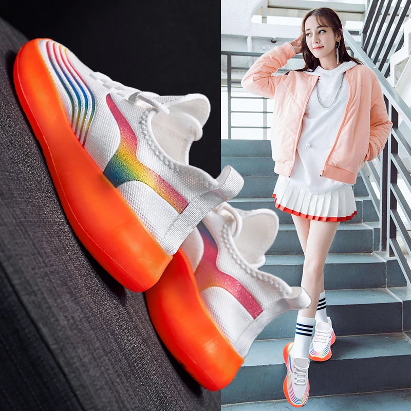 Фото Новинка 2020 женская спортивная обувь онлайн для студенток - купить