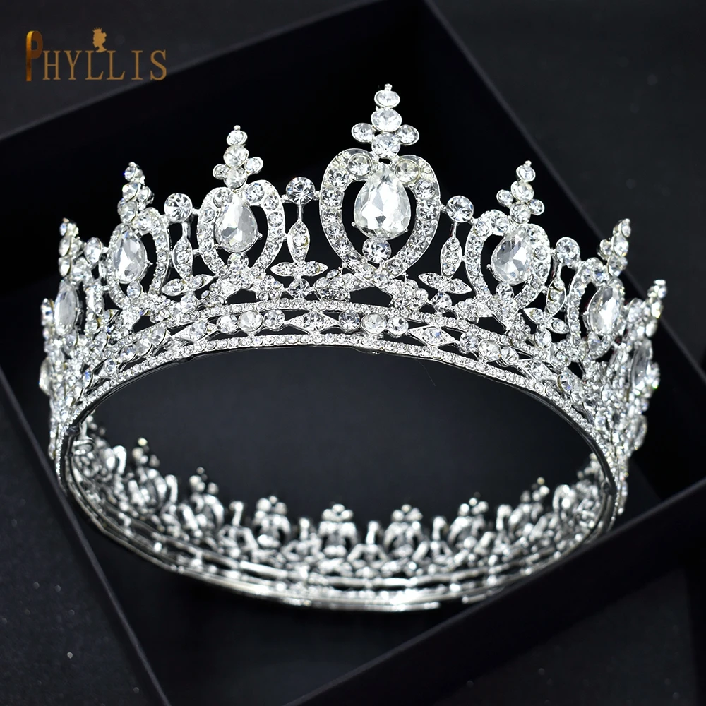A51 Royal Wedding Hair Jewelry Accessories Round Queen Bridal Tiaras and Crowns Pageant Diadem Head Ornament Bride Headpiece
A51 Royal Wedding Hair Jewelry Accessories Round Queen Bridal Tiaras and Crowns Pageant Diadem Head Ornament Bride Headpiece