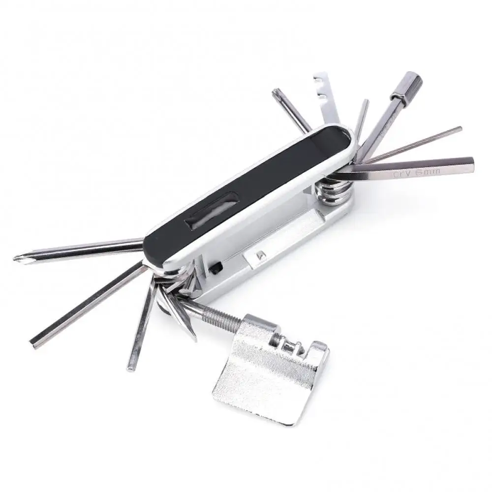 13-in-1 Portable MTB Bike Bicycle Repair Tools Multifunctional High-Strength Convenient to Use Steel Maintenance Kit
13-in-1 Portable MTB Bike Bicycle Repair Tools Multifunctional High-Strength Convenient to Use Steel Maintenance Kit