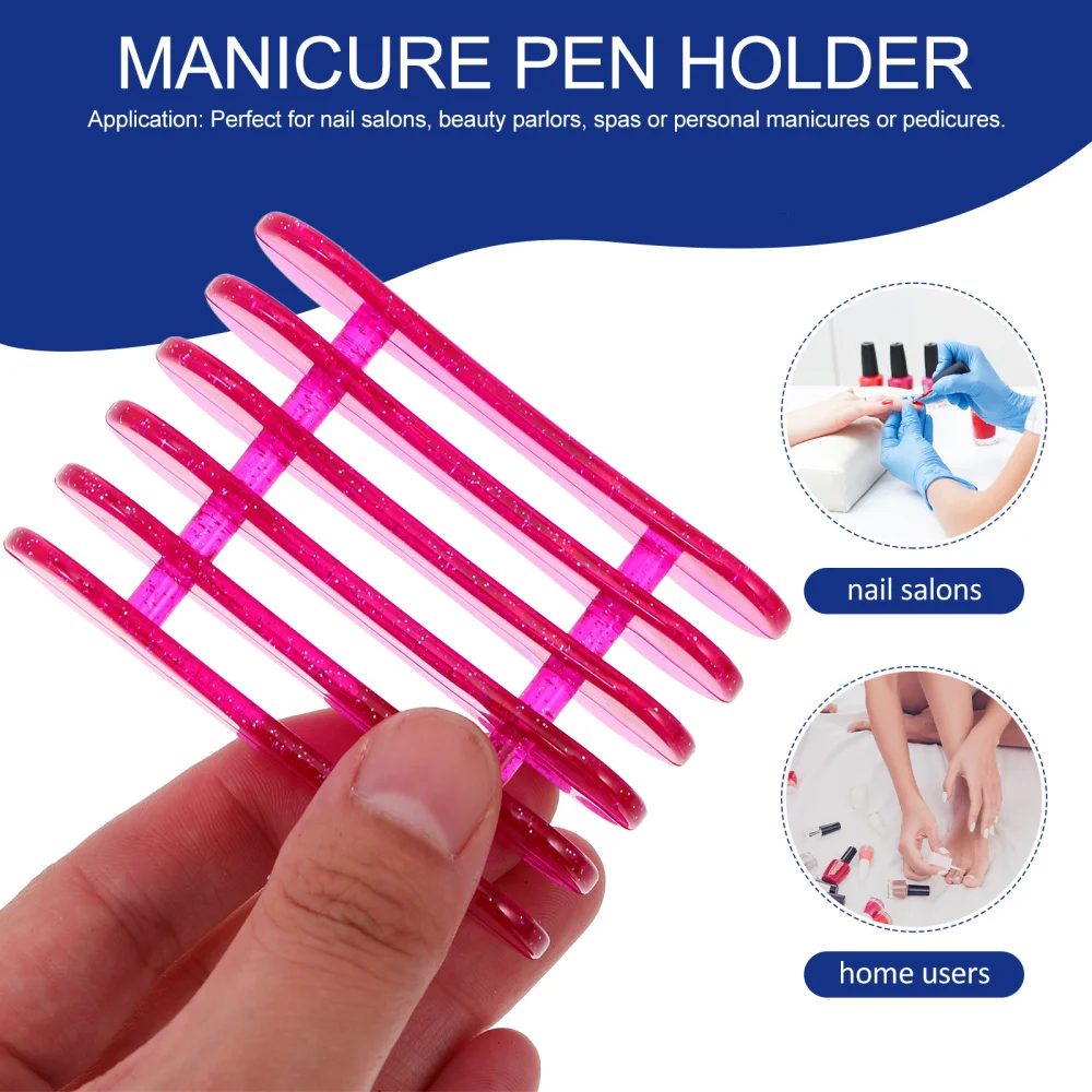 4Pcs Creative Manicure Pen Stand Nail Beauty Penholder Salon Nail Art Tool Rack 
4Pcs Creative Manicure Pen Stand Nail Beauty Penholder Salon Nail Art Tool Rack