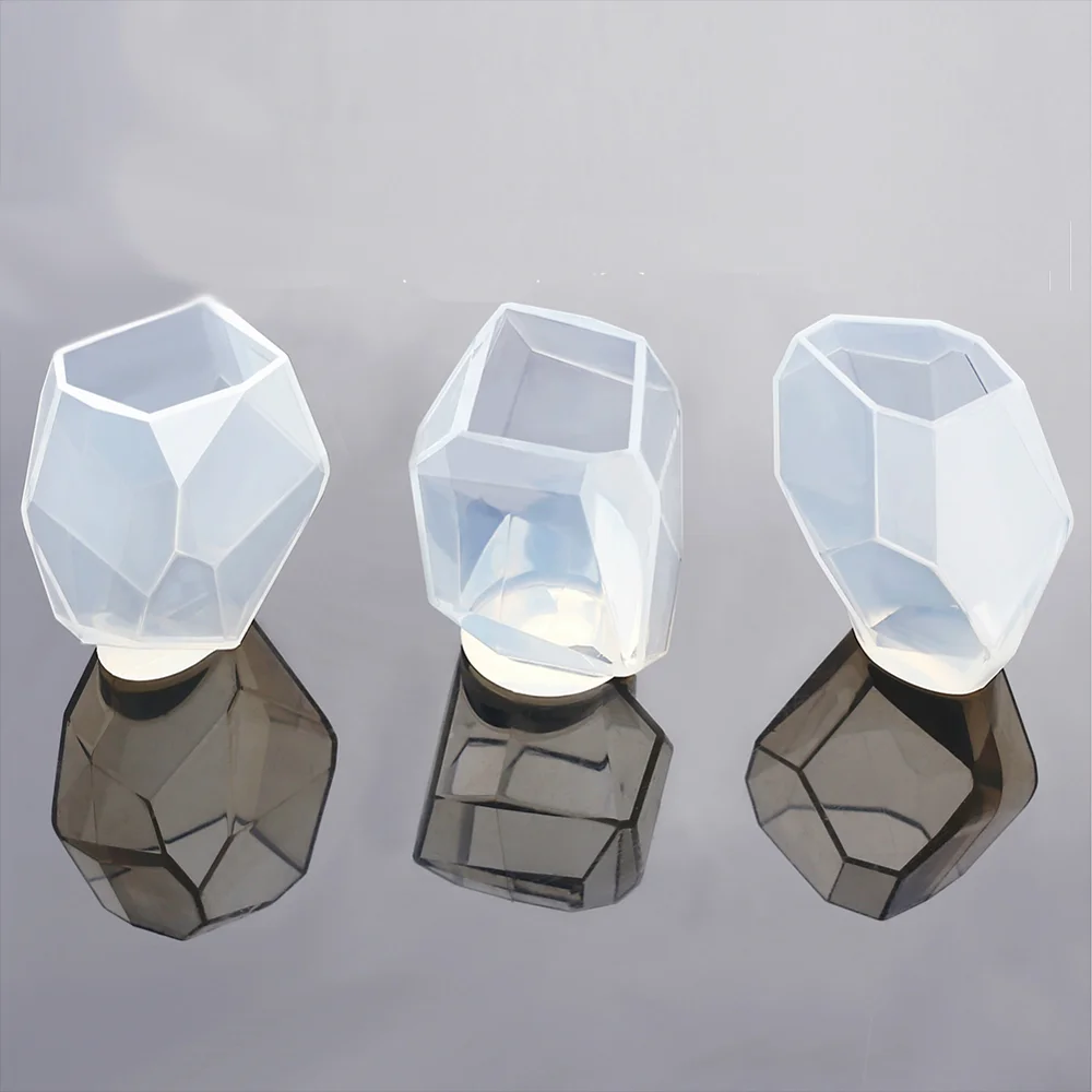 Geometric Stone Shape Candle Mold Silicone Mold DIY Aroma Plaster Craft Mould Small Candle Soap Molds Xmas Free shipping
Geometric Stone Shape Candle Mold Silicone Mold DIY Aroma Plaster Craft Mould Small Candle Soap Molds Xmas Free shipping