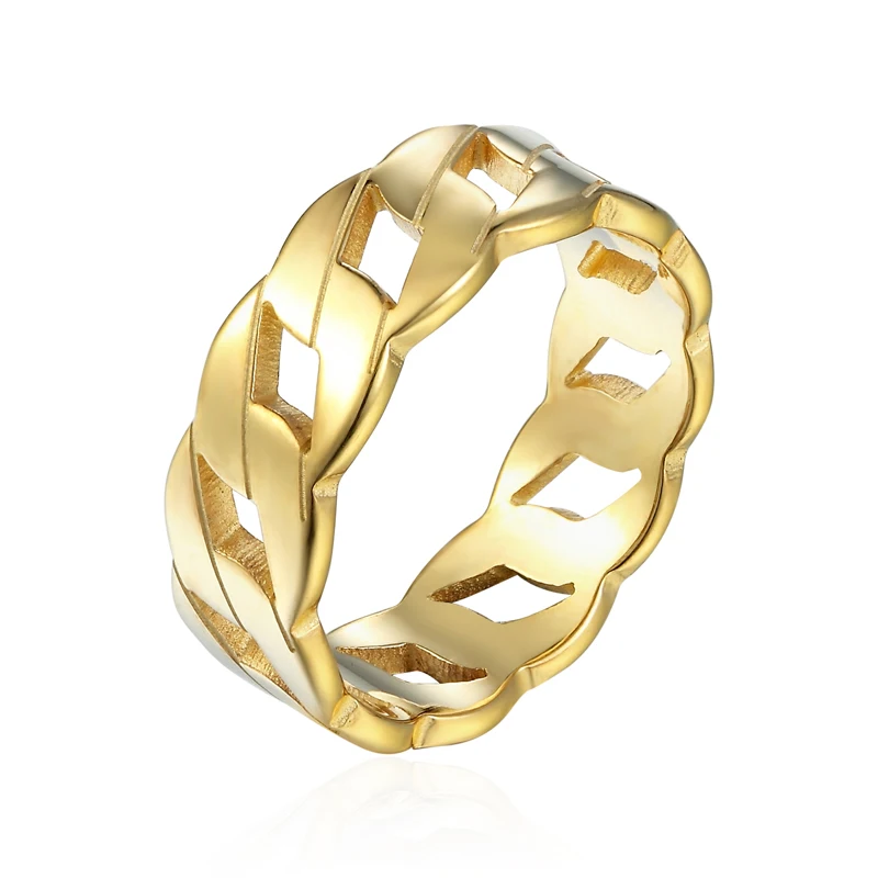 Top Quality Unique Design Wrench Head Unlimited Connection Pattern Stainless Steel Ring For Woman 3 Colors Woman Ring Wholesal
Top Quality Unique Design Wrench Head Unlimited Connection Pattern Stainless Steel Ring For Woman 3 Colors Woman Ring Wholesal