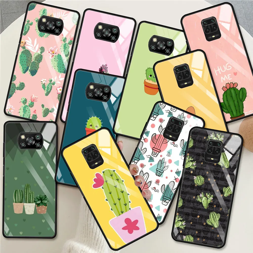 Tempered Glass Case for Xiaomi Redmi Note 9S 9 8 10 Pro 7 Phone Cover Poco X3 NFC 10T 9T 11 Coque Housing Green Cactus Potted
Tempered Glass Case for Xiaomi Redmi Note 9S 9 8 10 Pro 7 Phone Cover Poco X3 NFC 10T 9T 11 Coque Housing Green Cactus Potted