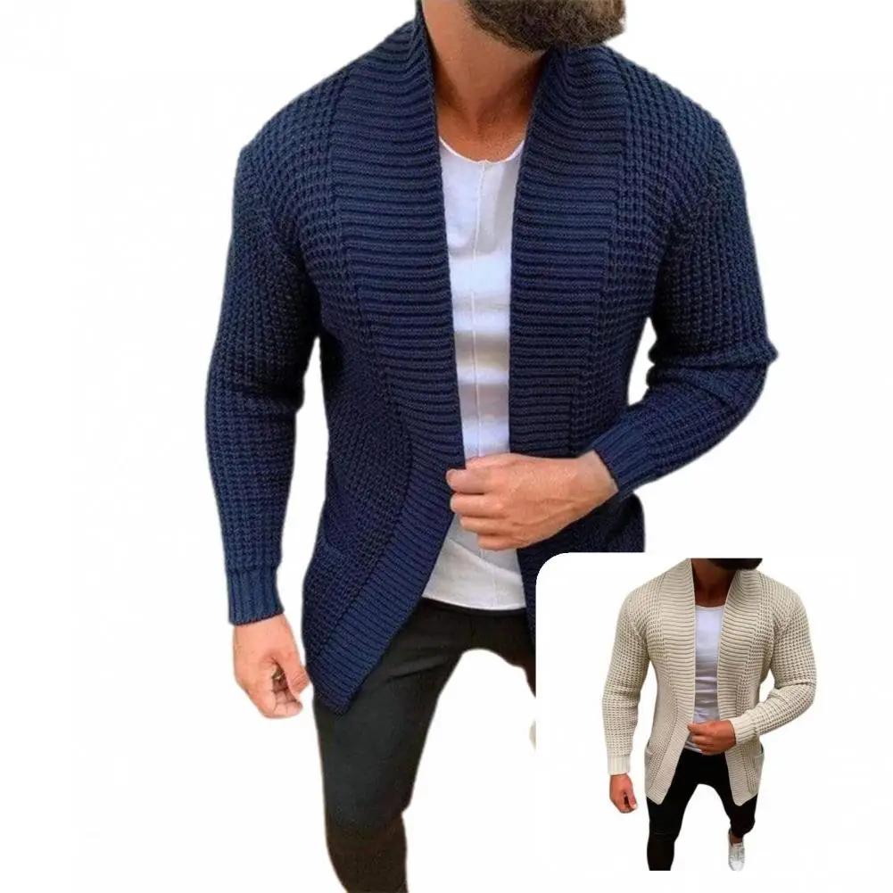 Male Simple Knitted Striped Cardigan Coat Autumn Winter Cardigan Sweater Stretchy for Travel
Male Simple Knitted Striped Cardigan Coat Autumn Winter Cardigan Sweater Stretchy for Travel