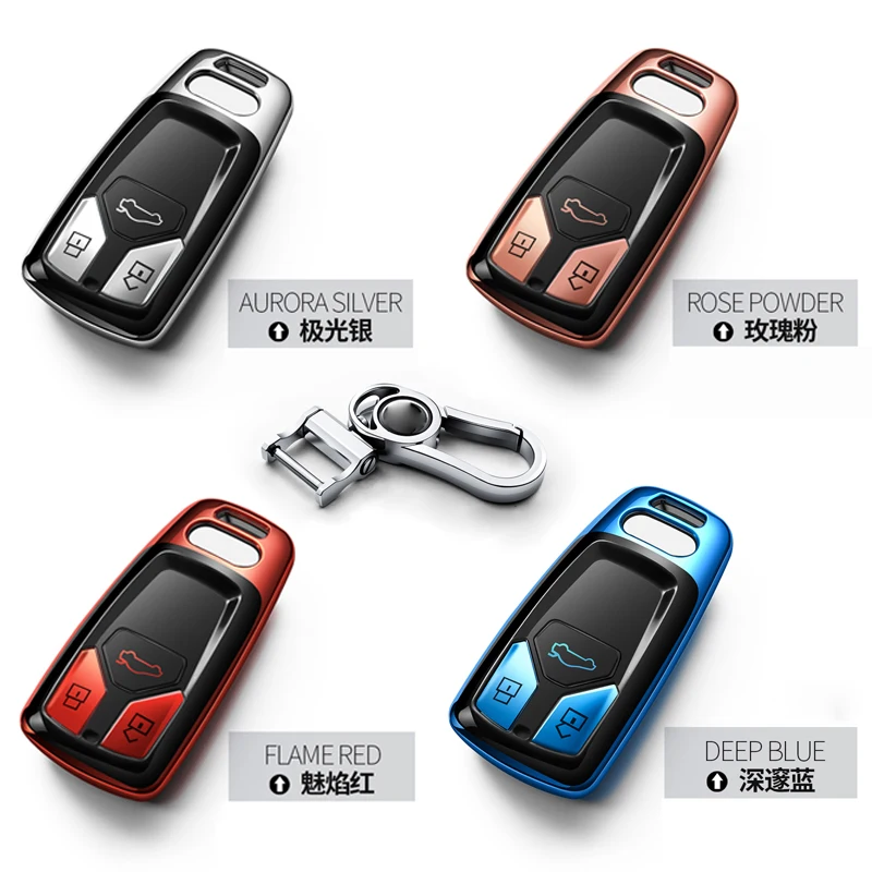 Soft TPU Car Key Cover Case for Audi A4 new A4L A5 A6L QT S5 S7 Q7 TTS Audi Key Case Keychain Car Accessories Decoration
Soft TPU Car Key Cover Case for Audi A4 new A4L A5 A6L QT S5 S7 Q7 TTS Audi Key Case Keychain Car Accessories Decoration