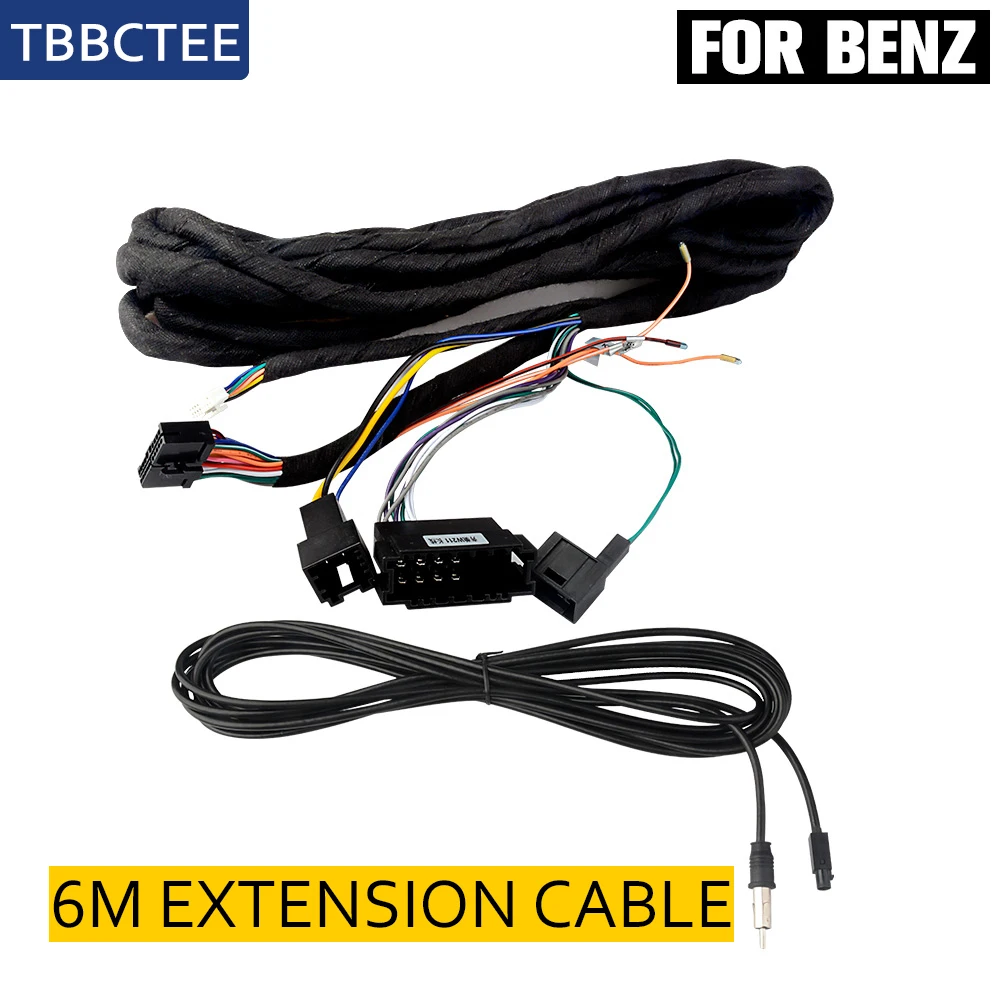 6M Extension Cable For Benz Series Optical Fiber Amplifier Only Fit ZNEB Store Car DVD Navigation GPS
6M Extension Cable For Benz Series Optical Fiber Amplifier Only Fit ZNEB Store Car DVD Navigation GPS