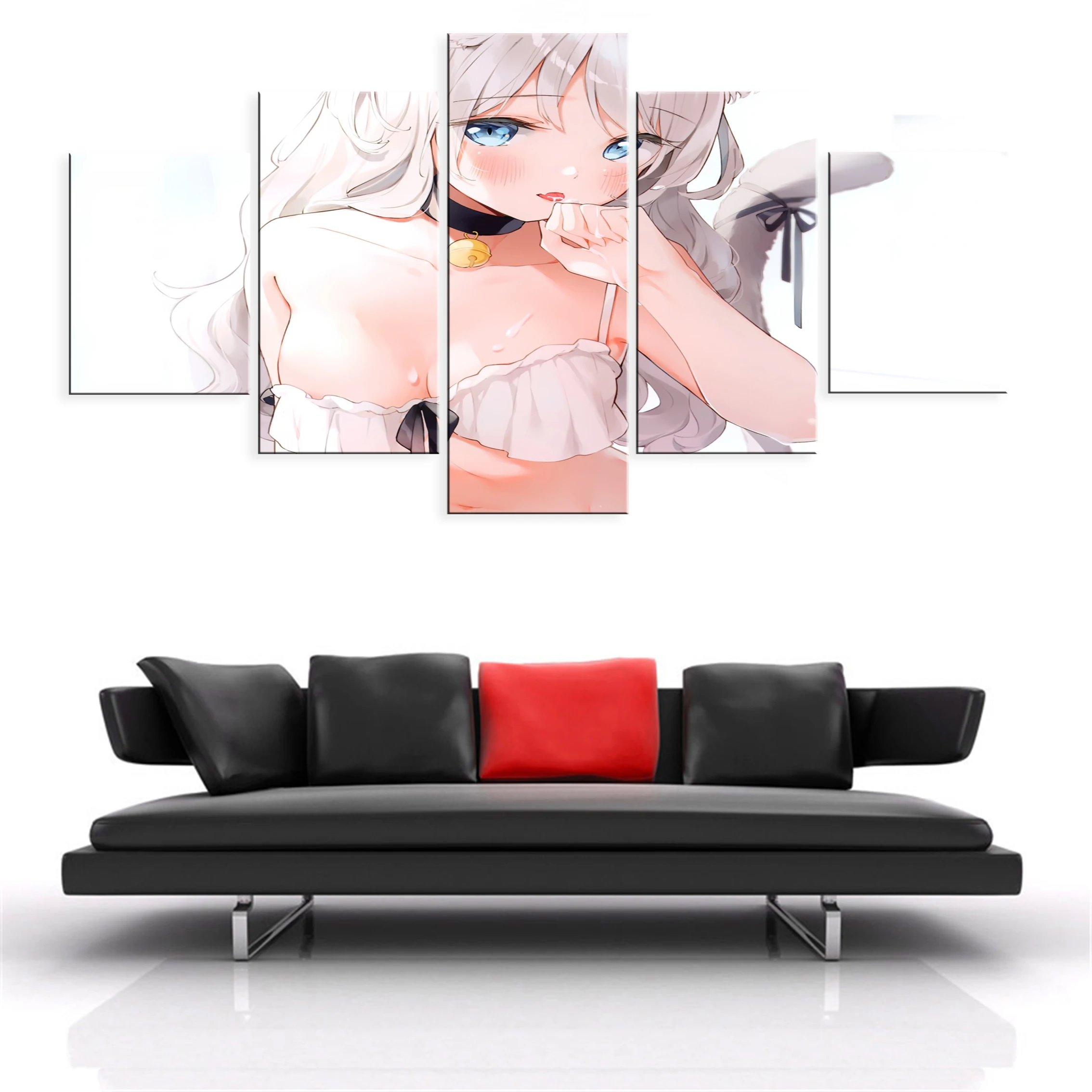Anime Cute Girl 5 Piece Canvas Painting Poster Sexy Beauty Framework Wall Artwork HD Modern Modular Decoration Picture Printed
Anime Cute Girl 5 Piece Canvas Painting Poster Sexy Beauty Framework Wall Artwork HD Modern Modular Decoration Picture Printed