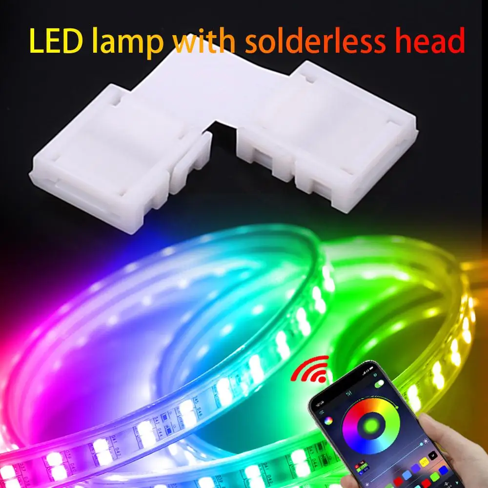 RGB Strip Light LED LED L Shape Connector Accessories Adapter Lighting 10MM 4Pin White Solderless Fitting
RGB Strip Light LED LED L Shape Connector Accessories Adapter Lighting 10MM 4Pin White Solderless Fitting
