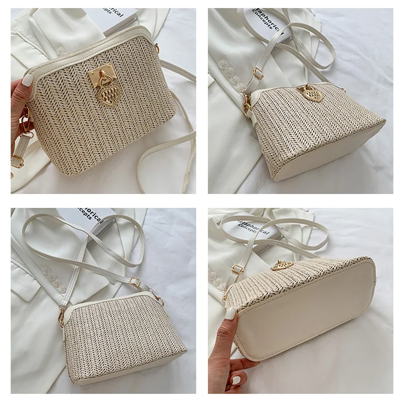 2021 New Weave Crossbody Bags For Women Fashion Shell Shoulder Bag Straw Cross Body Messenger Bags Ladies Designer Handbags
2021 New Weave Crossbody Bags For Women Fashion Shell Shoulder Bag Straw Cross Body Messenger Bags Ladies Designer Handbags