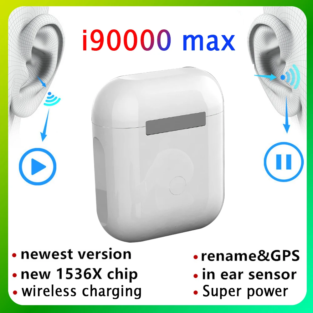 Беспроводные Bluetooth-наушники I90000 Max Tws 1:1 | Электроника