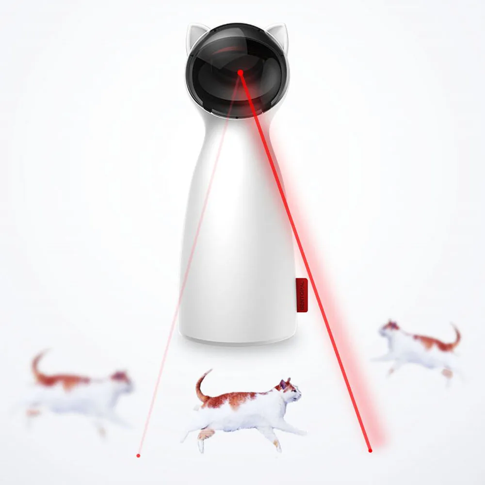 Cat Interactive Toy LED Laser Funny Toy Auto Rotating Cat Exercise Training Entertaining Toy Multi-Angle Adjustable USB Charge
Cat Interactive Toy LED Laser Funny Toy Auto Rotating Cat Exercise Training Entertaining Toy Multi-Angle Adjustable USB Charge