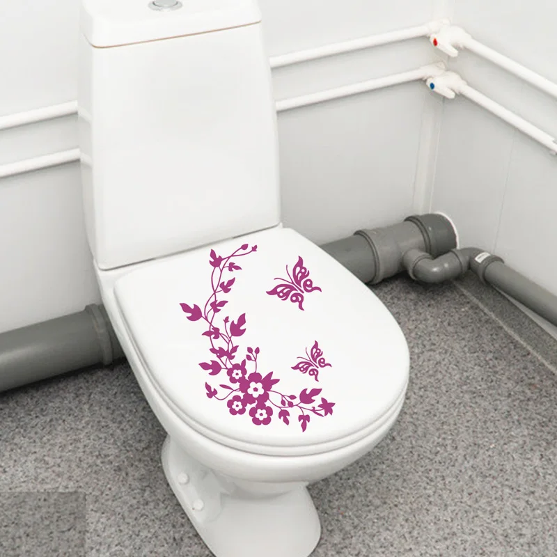 Flower Vine Butterfly Wall Sticker BathroomToilet Decorations Mural Living Room Decals Cupboard Stickers Home Decor Wallpaper
Flower Vine Butterfly Wall Sticker BathroomToilet Decorations Mural Living Room Decals Cupboard Stickers Home Decor Wallpaper