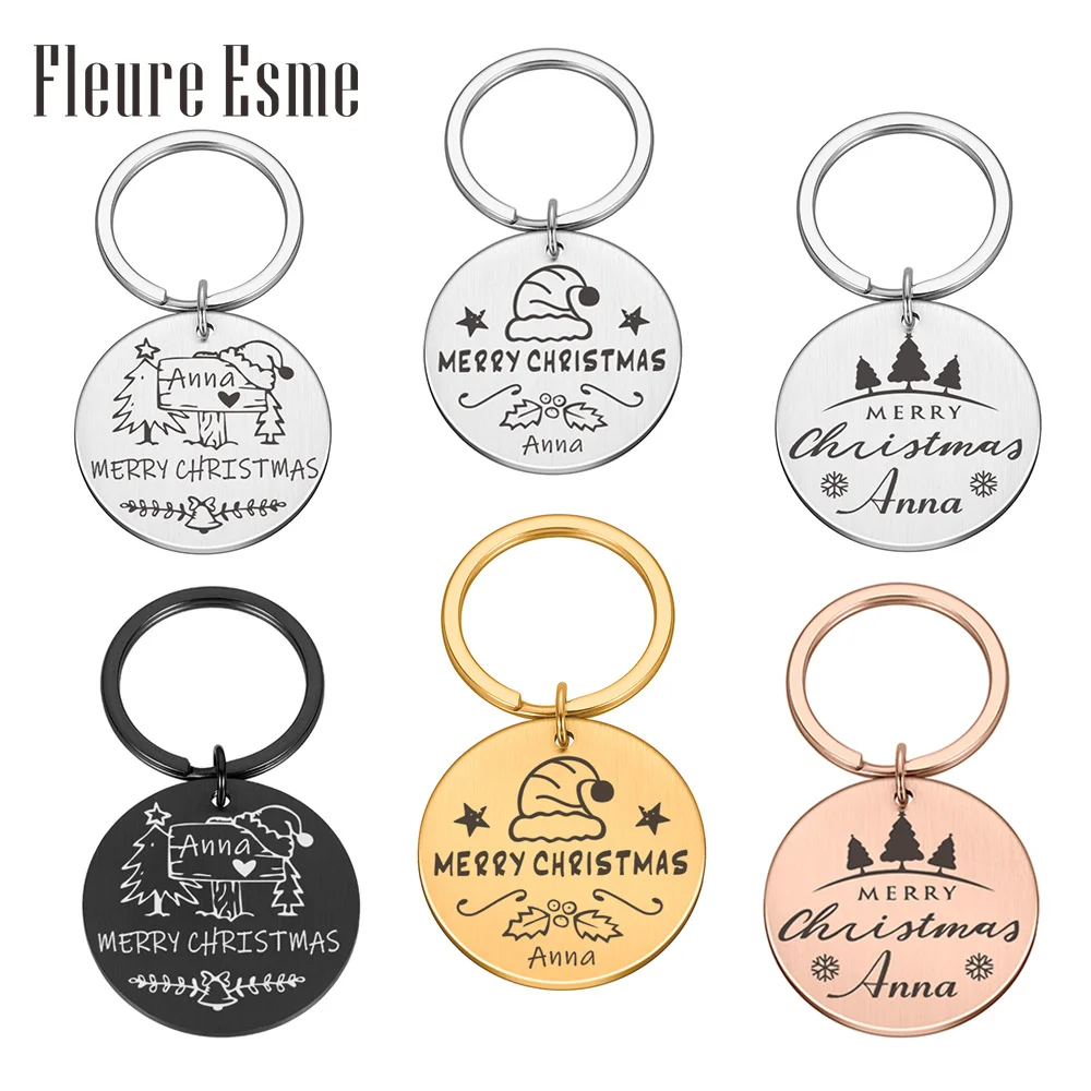 Personalized Christmas Gift Keychains Custom Name Keychain Men Women Lettering key chains Holiday Gift Key Chain Car Bag Pendant
Personalized Christmas Gift Keychains Custom Name Keychain Men Women Lettering key chains Holiday Gift Key Chain Car Bag Pendant