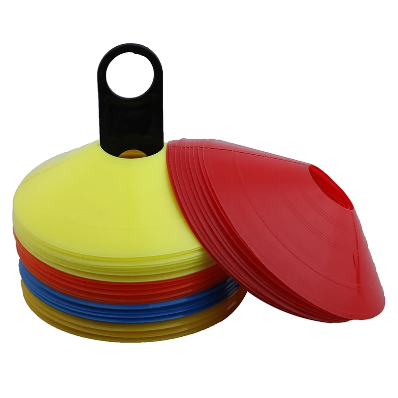 10pcs/set Soccer Training Sign Dish Pressure Resistant Cones Marker Discs Marker Bucket PVC Sports Accessories
10pcs/set Soccer Training Sign Dish Pressure Resistant Cones Marker Discs Marker Bucket PVC Sports Accessories