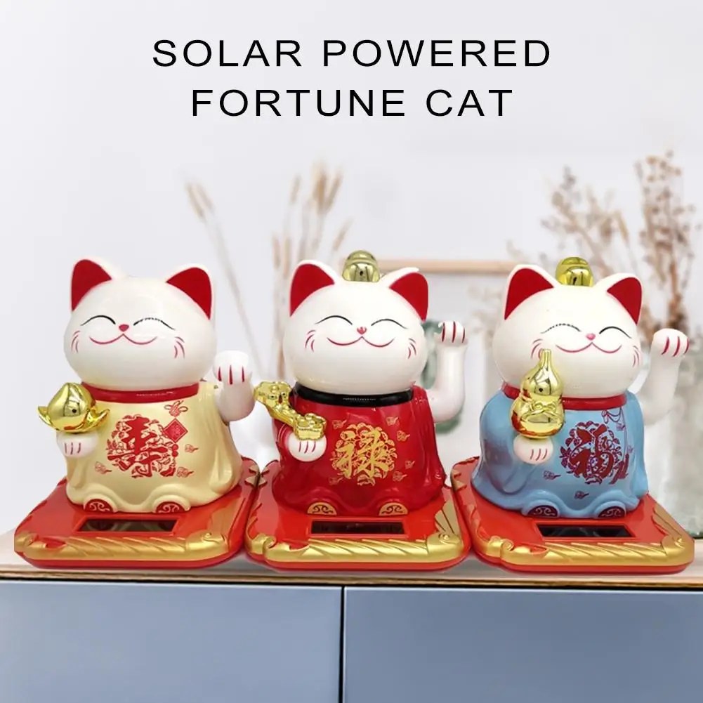 Cute Car Interior Doll Fortune Cats Ornaments Welcoming Fortune Symbol Figurine Paw-waving Japanese Statue Universal Decoration
Cute Car Interior Doll Fortune Cats Ornaments Welcoming Fortune Symbol Figurine Paw-waving Japanese Statue Universal Decoration