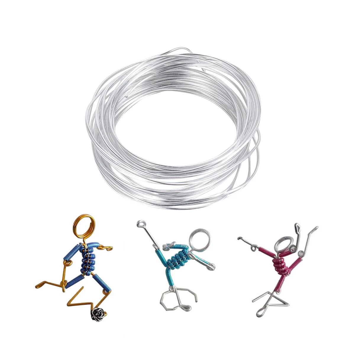 1 шт., проволока из алюминиевой проволоки для изготовления кукол 
1 шт., проволока из алюминиевой проволоки для изготовления кукол