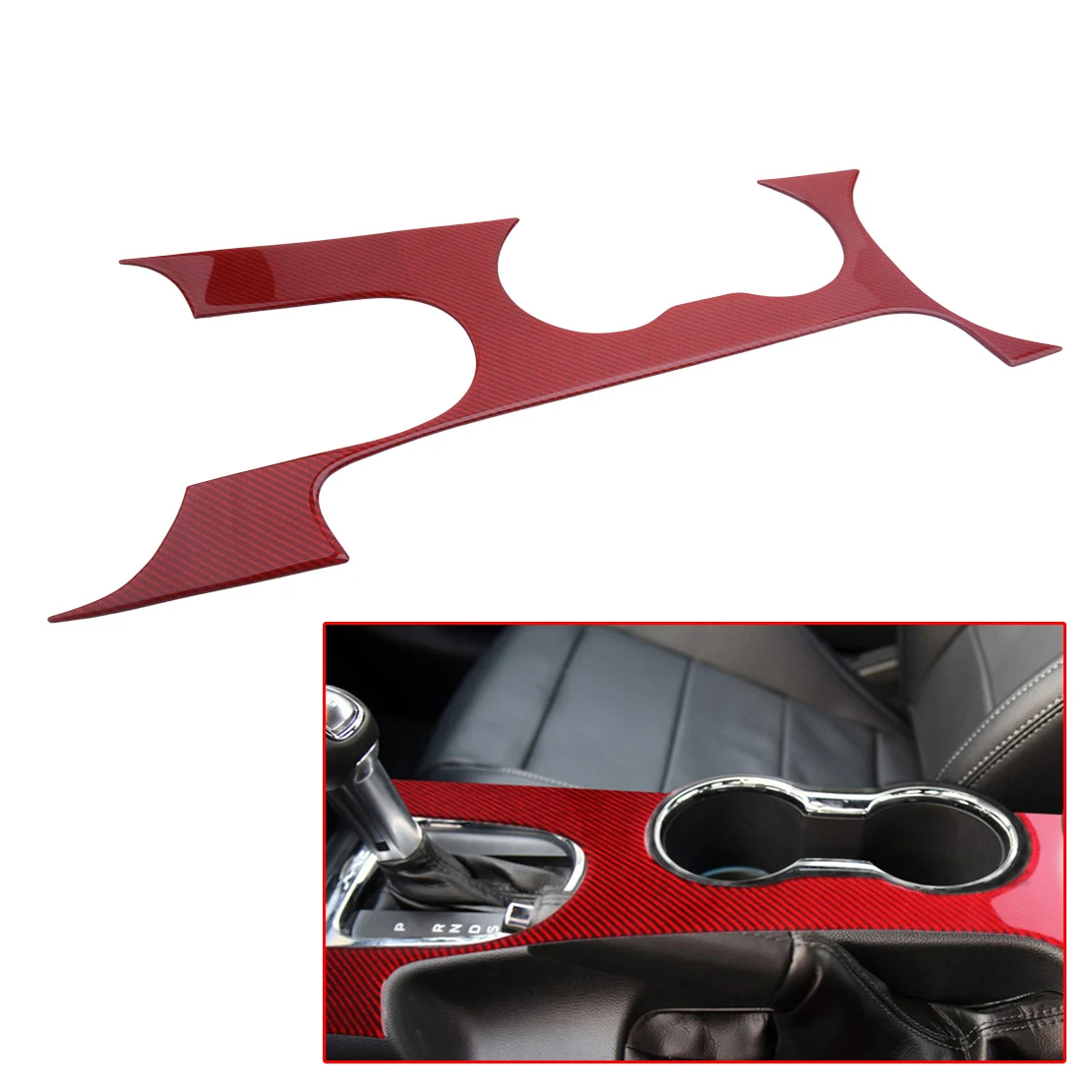 Red Carbon Fiber Car LHD Interior Gear Shift Box Panel Cover Decor Trim Fit for Ford Mustang 2015 2016 2017 2018 2019
Red Carbon Fiber Car LHD Interior Gear Shift Box Panel Cover Decor Trim Fit for Ford Mustang 2015 2016 2017 2018 2019