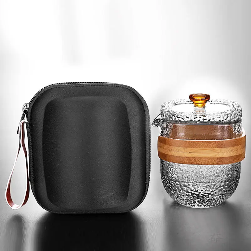 Travel tea set, portable bag, stoneware Kungfu tea art, one pot, three cups, Japanese style fast guest cup, glass custom logo
Travel tea set, portable bag, stoneware Kungfu tea art, one pot, three cups, Japanese style fast guest cup, glass custom logo
