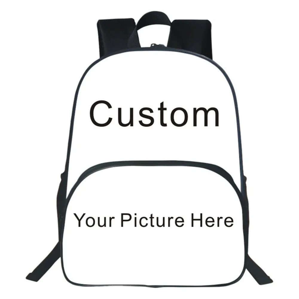 

Customize Backpack Custom Your Name Image School Bag Cartoon Kids Schoolbag For Teenager Boys Girls Cool Children Bookbag