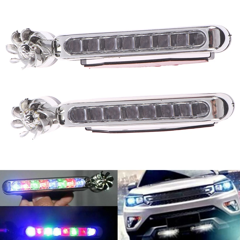 2Pcs Wind Power 8 LED Car Daytime Running Light Fog Lamp Car Driving Day Light
2Pcs Wind Power 8 LED Car Daytime Running Light Fog Lamp Car Driving Day Light