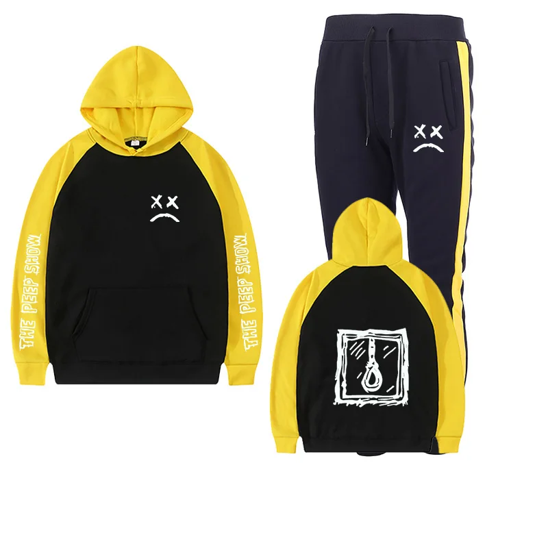 new brand tracksuit 2020 fashion hoodies for Men Sportswear two-piece sets of thick hooded wool + Pants sports suit for men
new brand tracksuit 2020 fashion hoodies for Men Sportswear two-piece sets of thick hooded wool + Pants sports suit for men