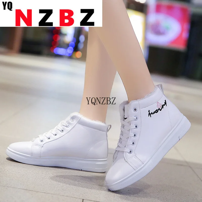 Plus Velvet White Shoes Women 2022 Autumn Winter Platform Warm Flat Cotton Shoes Woman Casual High-top Sneakers Zapatos De Mujer
Plus Velvet White Shoes Women 2022 Autumn Winter Platform Warm Flat Cotton Shoes Woman Casual High-top Sneakers Zapatos De Mujer
