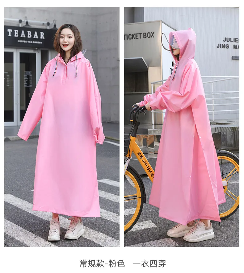 Long Raincoat Poncho Women Electric Motorcycle Waterproof Suit Camping Transparent Plastic Jacket Roupa De Chuva Coats AC50RC 
Long Raincoat Poncho Women Electric Motorcycle Waterproof Suit Camping Transparent Plastic Jacket Roupa De Chuva Coats AC50RC