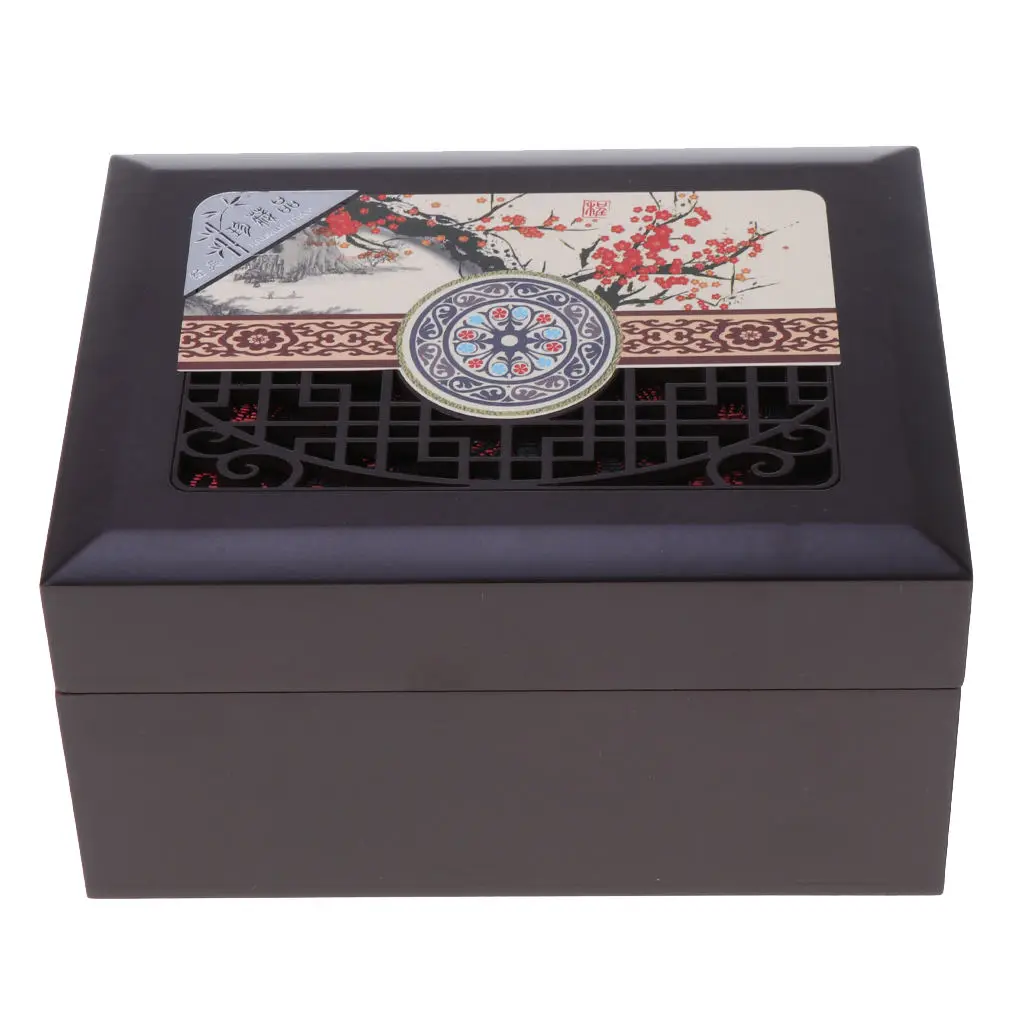 Retro Wooden Jewelry Box Case for Beads Bracelet Necklace Watch Holder Showcase, Rings Earrings Display
Retro Wooden Jewelry Box Case for Beads Bracelet Necklace Watch Holder Showcase, Rings Earrings Display