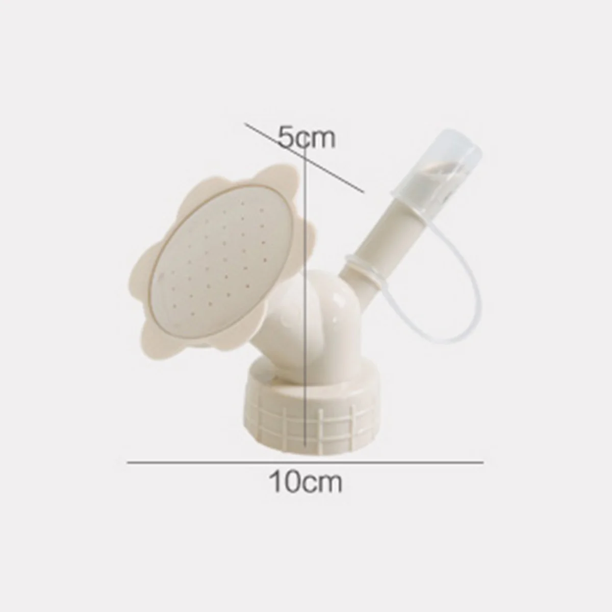 AA Bottle Cap Sprinkler Dual Head Bottle Watering Spout Bonsai Watering Can For Indoor Seedlings
