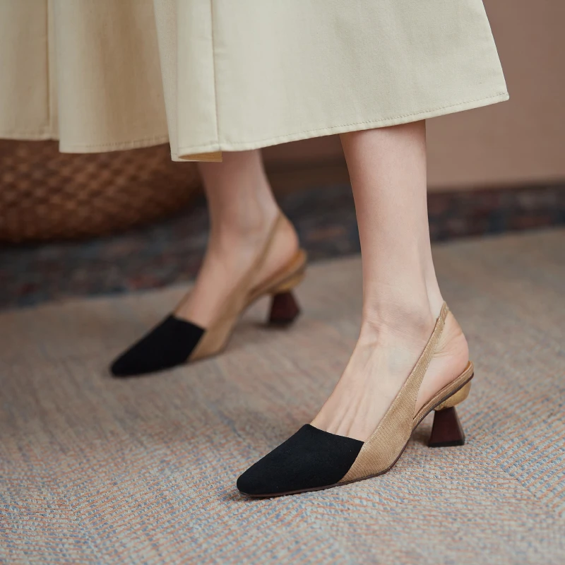Elegant Ladies Pointed Toe High Heels Party Prom Shoes Woman 2021 Spring Summer Women Suede Leather Shallow Dress Pumps
Elegant Ladies Pointed Toe High Heels Party Prom Shoes Woman 2021 Spring Summer Women Suede Leather Shallow Dress Pumps