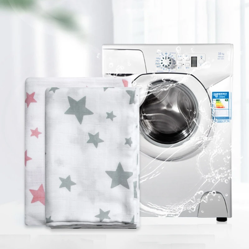 100x70cm Baby Muslin Receiving Blanket Infants Stars Pattern Swaddling Wrap Newborn Soft Breathable Gauze Bath Towel
100x70cm Baby Muslin Receiving Blanket Infants Stars Pattern Swaddling Wrap Newborn Soft Breathable Gauze Bath Towel