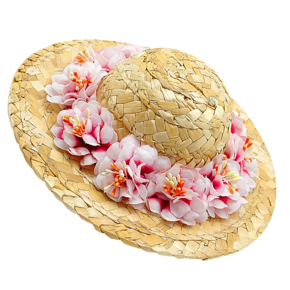 Pet Flower Straw Hat Dog Spring Summer Sunhat Woven Straw Hat Costume Accessory Size (Flower, Random Style of the Drawstr
Pet Flower Straw Hat Dog Spring Summer Sunhat Woven Straw Hat Costume Accessory Size (Flower, Random Style of the Drawstr