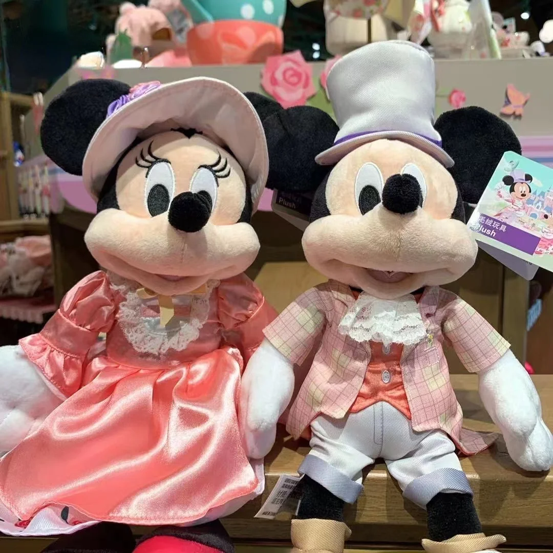 

Original Shanghai Disney cartoon Mickey spring Plush Toy Doll Birthday Present For Child 38cm Mickey Mouse Plush Doll Collection