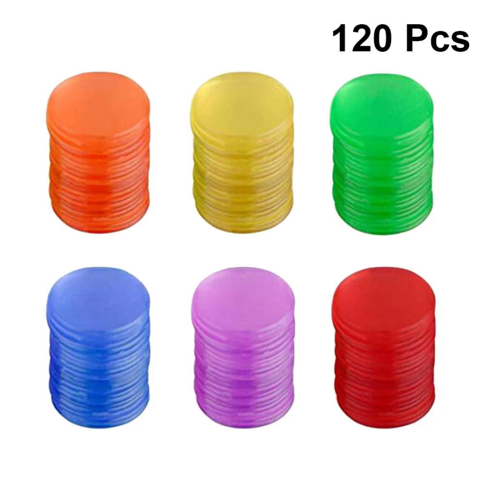 120pcs 19mm Transparent Counters Counting Bingo Chips Markers Bingo Supplies Pro Count Bingo Chips for Bingo Game Cards
120pcs 19mm Transparent Counters Counting Bingo Chips Markers Bingo Supplies Pro Count Bingo Chips for Bingo Game Cards