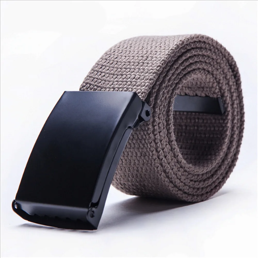 Fashion Casual Men's Plain Webbing Waist Belt Casual Unisex Solid Color Knitted Canvas Belt
Fashion Casual Men's Plain Webbing Waist Belt Casual Unisex Solid Color Knitted Canvas Belt