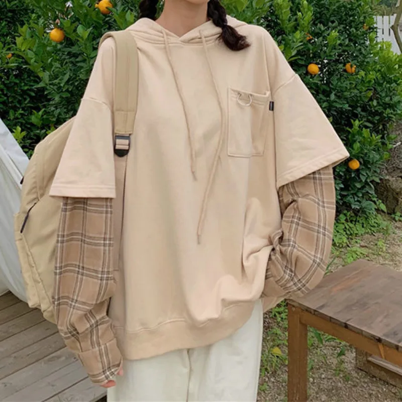 Deeptown Kawaii Hoodies Korean Style Sweatshirt Women Spring 2021 Fashion Ladies Cotton Long Sleeve Top Streetwear Splice Hoody
Deeptown Kawaii Hoodies Korean Style Sweatshirt Women Spring 2021 Fashion Ladies Cotton Long Sleeve Top Streetwear Splice Hoody
