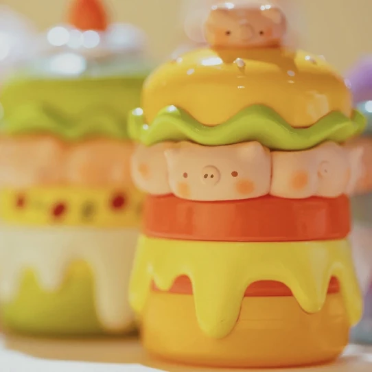 Blind Box Toy Burger Pig Jenga Series Creative Cute Decoration Hand-made Kawaii Girl Children's Toy Gift Doll Mystery Box
Blind Box Toy Burger Pig Jenga Series Creative Cute Decoration Hand-made Kawaii Girl Children's Toy Gift Doll Mystery Box