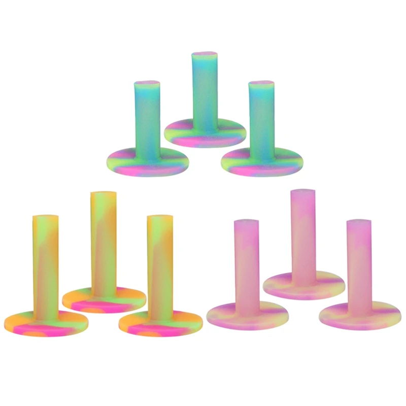 3 PCS Colorful Golf Ball Holder Durable Rubber Golf Tees Accessories 
3 PCS Colorful Golf Ball Holder Durable Rubber Golf Tees Accessories