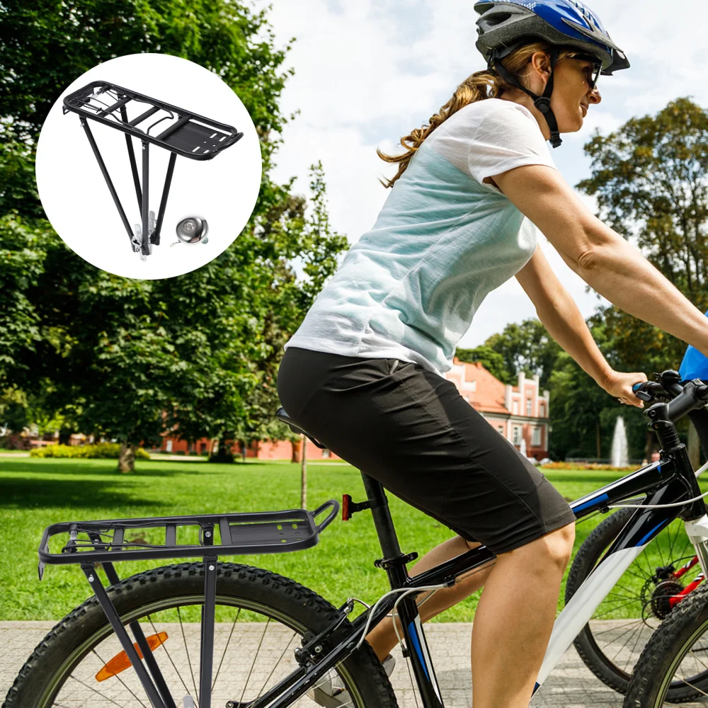 Bike Luggage Carrier Bike Cargo Rear Rack Cycling Seatpost Bag Holder Stand
Bike Luggage Carrier Bike Cargo Rear Rack Cycling Seatpost Bag Holder Stand
