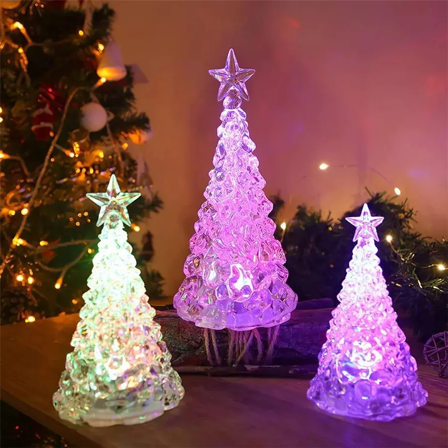 Battery Powered Led Xmas Tree Night Lights Colorful Room Party Decoration Bedroom Table Lamp for Children Baby Christmas Gifts
Battery Powered Led Xmas Tree Night Lights Colorful Room Party Decoration Bedroom Table Lamp for Children Baby Christmas Gifts