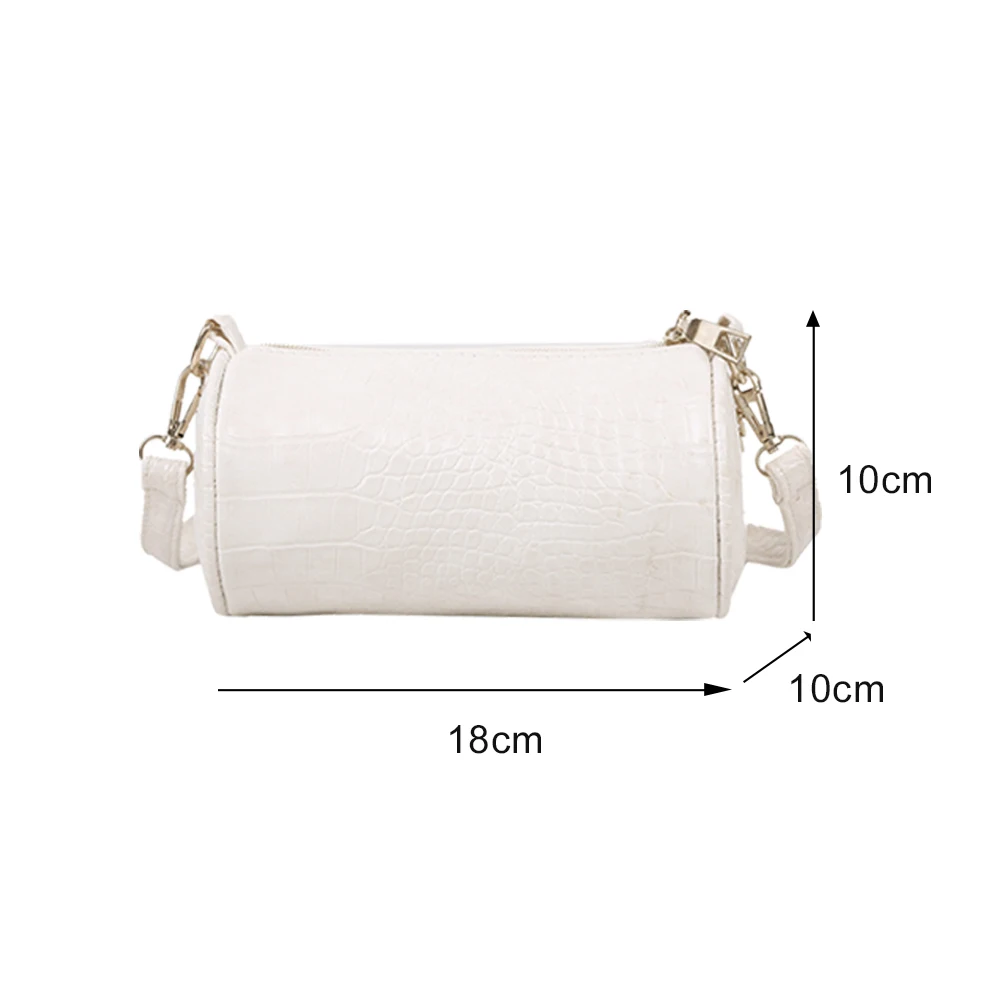 Popular Simple Female Daily Bag Retro Cylinder-Shaped Crossbody Bag Women Leather Mini Totes Shoulder Handbags
Popular Simple Female Daily Bag Retro Cylinder-Shaped Crossbody Bag Women Leather Mini Totes Shoulder Handbags